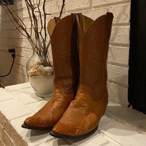 Nocoma Boots Ostrich Skin on tip size 12